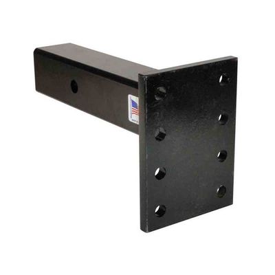 Rigid Hitch Pintle Mount Plate (RPM-825) 16,000 lbs. Capacity, 2-1/2 inch Hollow Shank, 7" Plate - Made in USA