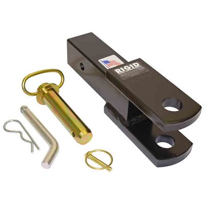 Rigid Hitch (RHC-10) Receiver Hitch Mounted Clevis For 2-1/2 Inch Receivers - 10,000 Lbs. Capacity - Made In USA