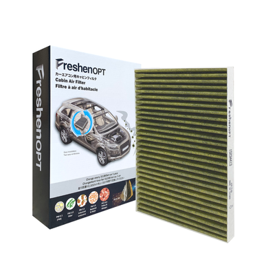 FreshenOPT (F-3270C) Cabin Air Filter Fit for Buick Enclave 08-17, Chevy Traverse 09-17, GMC Acadia 07-16, Saturn Outlook 07-10, Effective Filtration with Optimized Airflow OE: 15234413