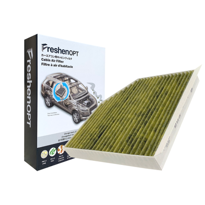 FreshenOPT (F-3137C) Premium Cabin Air Filter Fit for Audi A6, A6 QUATTRO, A7 QUATTRO, A8 QUATTRO, RS7, S6, S7, S8, Bentley Mulsanne 2009-14, Effective Filtration with Optimized Airflow OE: 4H0819439