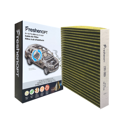 FreshenOPT (F-3232C) Cabin Air Filter Fit for Nissan Kicks 2018-2020 Versa 2020-2021, Effective Filtration with Optimized Airflow OE: 279815RB0A