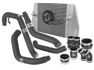 BladeRunner GT Series Intercooler Kit w\/Tubes Black