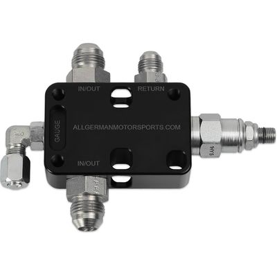 Power Steering Pressure Relief Valve Assembly with 6an Supply Fittings AGM Products