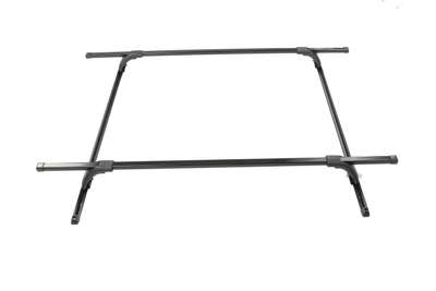 Roof Rack Complete Ready To Install 180 Lb Capacity Kit Black W\/Fiberglass Hardware 62 Inch Crossbars and 60 Inch Side Rails SportQuest Perrycraft