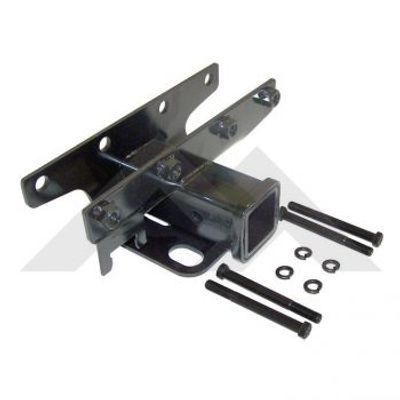 Jeep Wrangler (JK) (2007-2018); 2 in Receiver Hitch Kit; 350 Lb Tongue Weight; 3500 Lb Towing Capacity