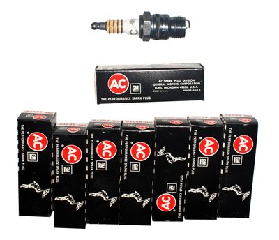 New set of 8 vintage racing spark plugs from AC 883TS