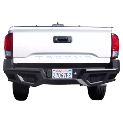 Scorpion 6104101BK HD Rear bumper for Toyota Tacoma 2016-2020 No Blind Spot Monitoring System