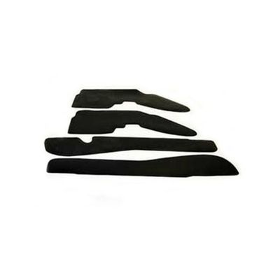 Gap Guards Black Polyurethane for 1995-1997 Nissan Hardbody All Cabs 4WD Only Gas by Performance Accessories