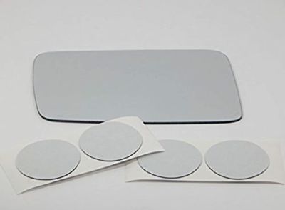 Fits 95-00 Contour, Mystique Left Driver Mirror Glass Lens w/Adhesive USA w/o Backing Plate