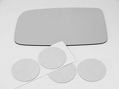 02-07 Mitsu Lancer Left Driver Mirror Glass Lens w/ Adhesive USA