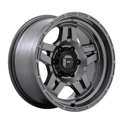 FUEL Oxide D801 Rim 17X9 6X139.7 Offset -38 Matte Gunmetal (Quantity of 1)