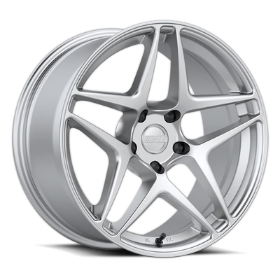 KANSEI Astro Rim 18X9 5X120 Offset 22 Hyper Silver (Quantity of 1)