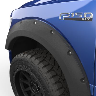 EGR Fender Flare Fits 2015-2017 Ford F-150 XL XLT Platinum King Ranch Lariat Limited (Bed Length: 97.6, 78.9, 67.1 & Doors: 2, 4 & Body: Standard Cab Pickup, Crew Cab Pickup, Extended Cab Pickup)