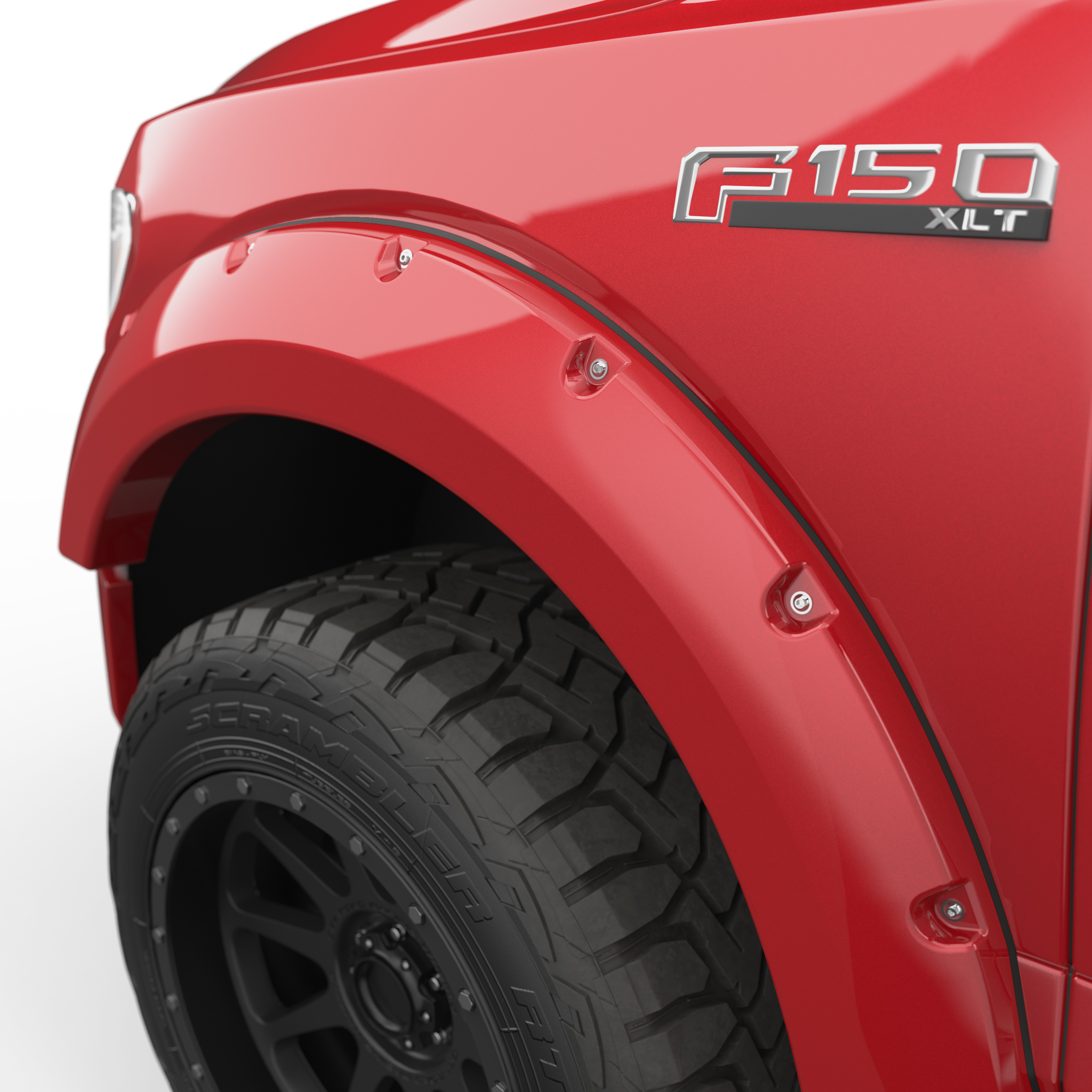 EGR Fender Flare Fits 2018-2020 Ford F-150 Platinum King Ranch XL XLT Limited Lariat (Bed Length: 78.9, 67.1, 97.6 & Doors: 4, 2 & Body: Crew Cab Pickup, Standard Cab Pickup, Extended Cab Pickup)