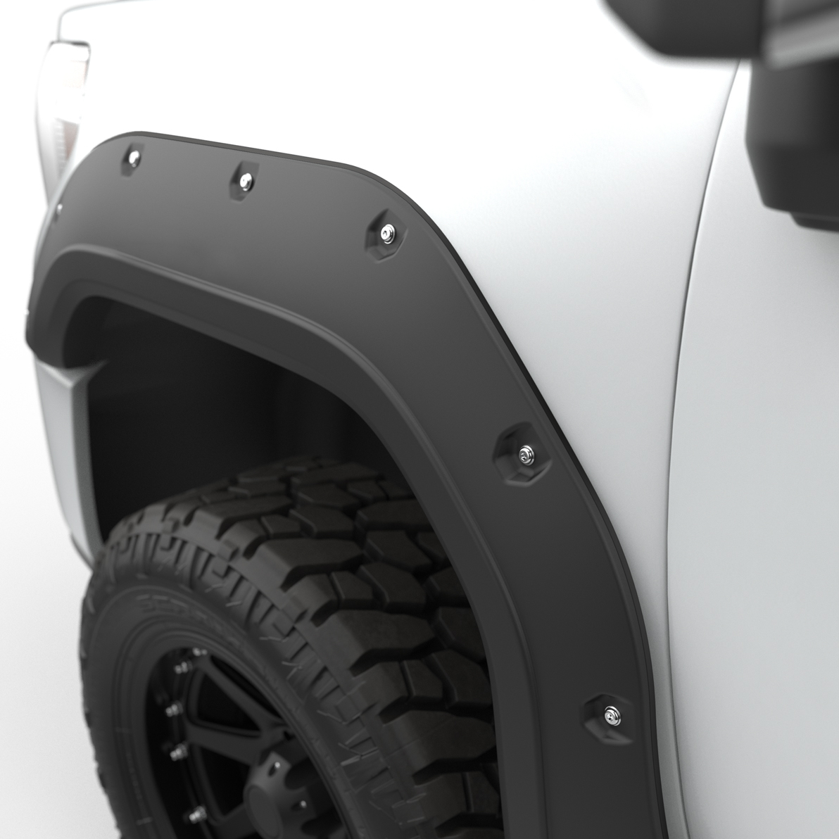 Fender Flare Fits 2020-2023 GMC Sierra 2500 HD SLE SLT Denali AT4 Bed Length: 98.2, 82.2 & Doors: 2, 4 & Standard Cab , Extended Cab , Crew Cab 
2020-2023 GMC Sierra 3500 HD SLT SLE Denali AT4 Bed Length: 98.2, 82.2 & Doors: 4, 2 & Crew Cab , Standa