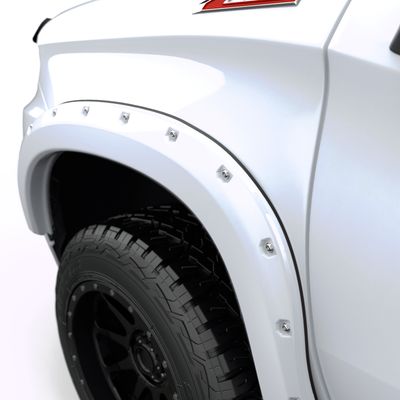 EGR Fender Flare Fits 2019-2022 Chevrolet Silverado 1500 Custom LT WT LTZ High Country SSV RST Custom Trail Boss LT Trail Boss (Bed Length: 69.9, 79.4, 98.2 & Doors: 4, 2 & Body: Crew Cab Pickup, Extended Cab Pickup, Standard Cab Pickup)