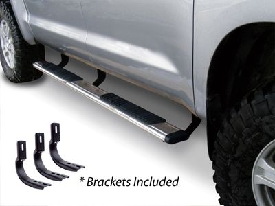 Go Rhino 685451687PS 5 OE Xtreme Low Profile Side Steps with Mounting Brackets Kit For 20-23 Jeep Gladiator