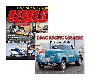 Drag Racing's Rebels & Drag Racing Gassers Photo Archive (2 Book Set)