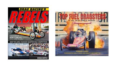 Drag Racing's Rebels & Top Fuel Dragsters of the 1970s Photo Archive (2 Book Set)
