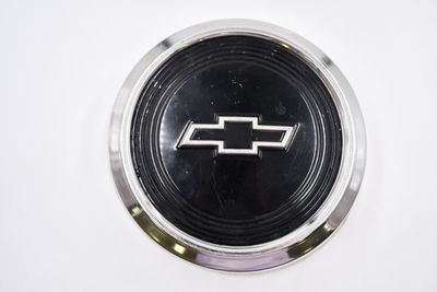 Chevrolet Aluminum & Black Wheel Center Cap Hub Cap CHEV10.5 10.5 Fits Chevy Truck 1967-1972