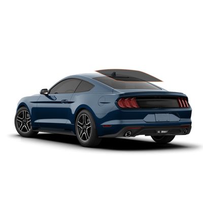 MotoShield Pro Premium Professional 2mil Precut Carbon Window Tint Film for 2015-2021 Ford Mustang Rear Windshield 5%