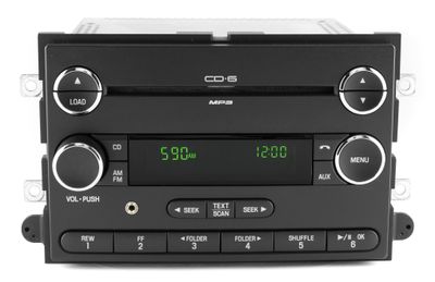2008 Ford Mercury OEM AM FM Radio 6 CD Player Auxiliary Upgrade 8E5T-18C815-BG
