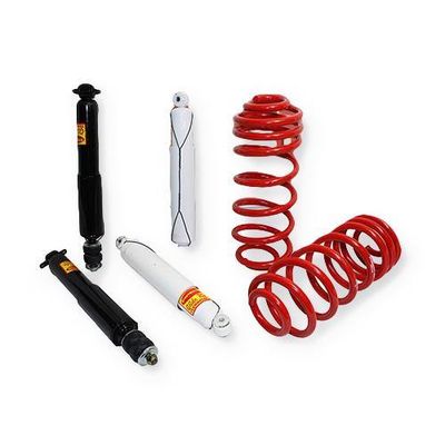 Strutmasters 1997-2002 Ford Expedition 2WD Rear Air Suspension Conversion Kit With 4 Shocks (FY1RF)