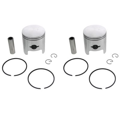 Piston Kit fits Arctic Cat Panther 440 1980 1984 1985 1989 by Race-Driven x2