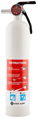 First Alert Automar10 Car And Marine Fire Extinguisher, Fe10Gr, Ul Rated 10-B:C, White, 1-Pack