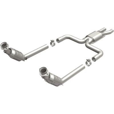 MagnaFlow 49 State Converter 23936 Direct Fit Catalytic Converter; Heavy Metal Series; Overall L-55.00 in.;