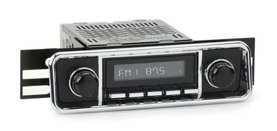 RetroRadio Compatible with 1974-79 Volkswagen Transporter Features Include Bluetooth, AUX, AM/FM LABC-M1-507-36P-76PVW2