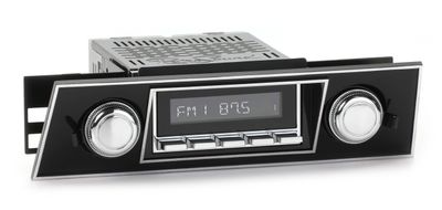 RetroRadio Compatible with 1967-68 Chevrolet Camaro Features Include Bluetooth, AUX, AM/FM LAC-M1-401-03P-93PC