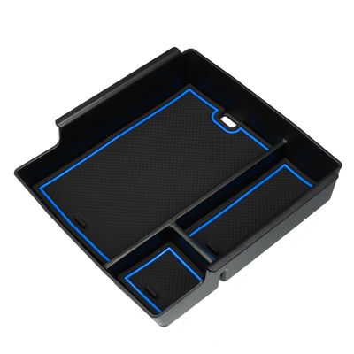 for Ford Bronco 2/4 Door Accessories 2021 2022 2023 Center Console Organizer Insert Tray Armrest Storage Box Blue
