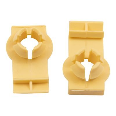 Brock Replacement Pair of Front Window Regulator Channel Guide Clips Compatible with 2000-2006 X5 51338254781