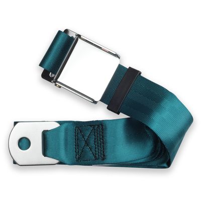 RetroBelt Medium Turquoise Aviation Lap Belt 75" No Hardware Safety Seatbelt