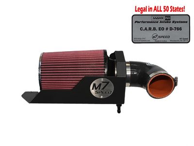 MAXX-FLO  Air Intake System | Red Pleated Filter - Black Elbow