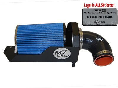 MAXX-FLO  Air Intake System | Blue Pleated Filter - Black Elbow