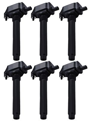 ISA Set of 6 Ignition Coils Compatible with 2011-2016 Chrysler Dodge Jeep Ram 3.2L 3.6L V6 Replacement for UF648
