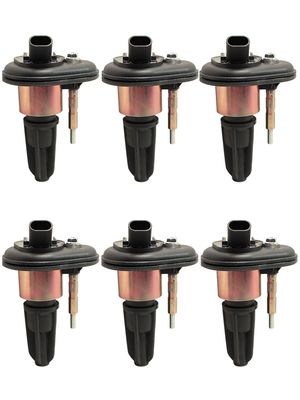 ISA Set of 6 Ignition Coils Compatible with Chevy Trailblazer GMC Canyon Envoy Replacement for UF303 C1395