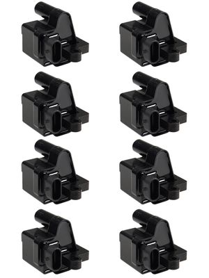 ISA Set of 8 Ignition Coils Compatible with Cadillac Chevrolet GMC Replacement for UF271