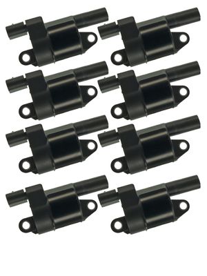 ISA Set of 8 Ignition Coils Compatible with Buick Chevrolet GMC Cadillac Hummer D514A 6.0L 5.3L Replacement for UF414