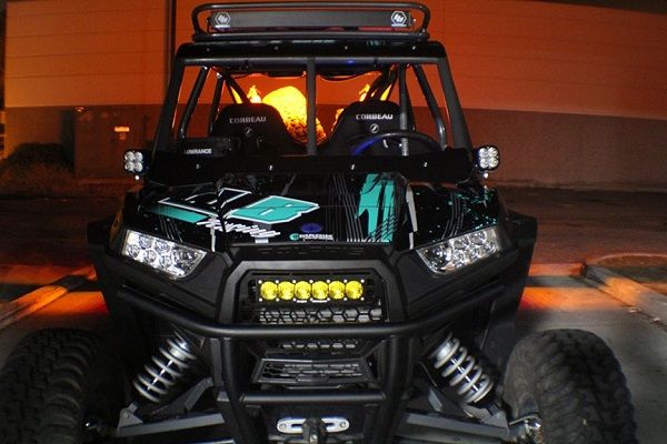 lluminate Your Adventures: Unleash the Power of the Baja Designs 10" OnX6+ Grill Light Bar Kit for P
