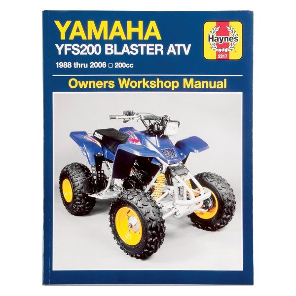 Unleash the Power of the Yamaha YFS200 Blaster ATV with the Haynes Manual