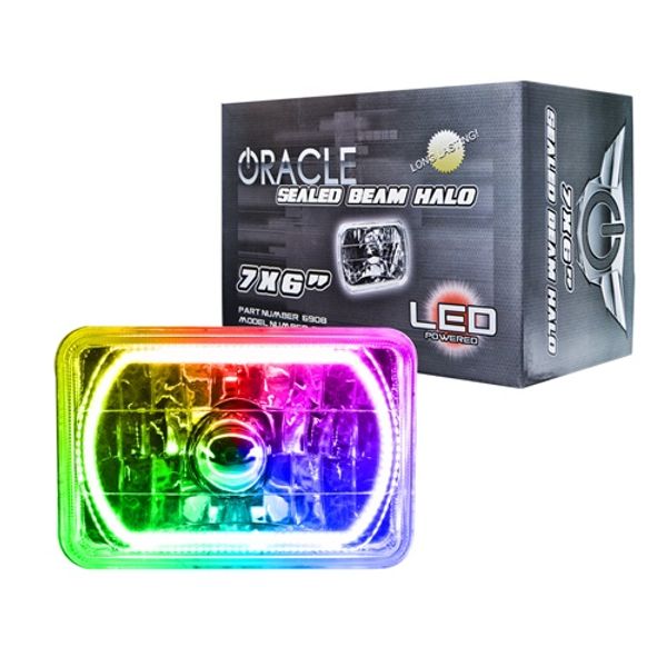 Transform Your Ride with Oracle Lighting’s ColorSHIFT Sealed Beam Headlights