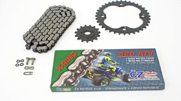 ATV Drive Chain Systems: The Role of the 520-96 CZ X Ring in Enhancing Your Riding Experience